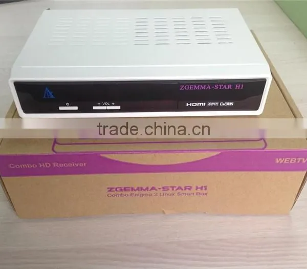 Satellite Receiver Twin DVB-S2+C Linux Smart Box HD Cccam Receiver Best Zgemma Star H1 photo-2