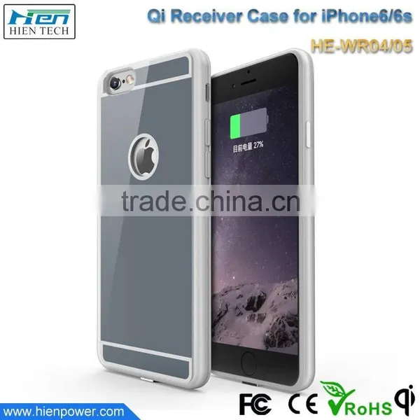 Ultra-slim Travel Wireless Charging Case for IPhone 6/6S Case Mobile Phone Wireless Charger Receiver Case photo-4