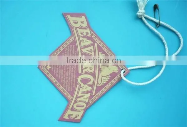 Diamond Pattern Tags Specialty Hang Tags Design 1.5''*2.5'' photo-2