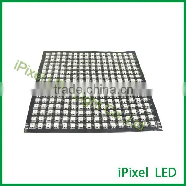 Pitch 10mm Indoor Full Color Led Displays Ws2812b
