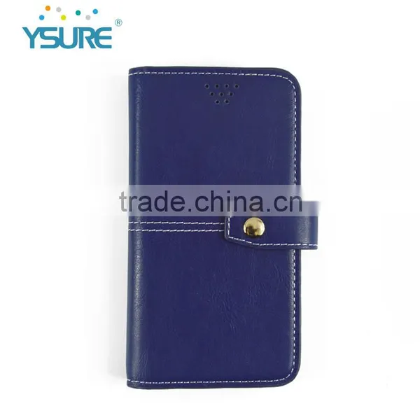 2016 New Products Colorful Style PU Leather Wallet Cases for Universal Mobile Phone With Many Card Slots photo-2