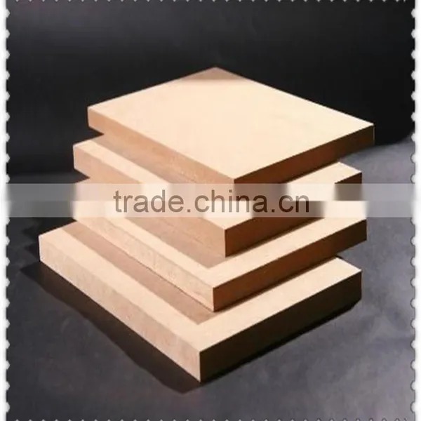 Wood Fiber Material Laminated MDF Board photo-3