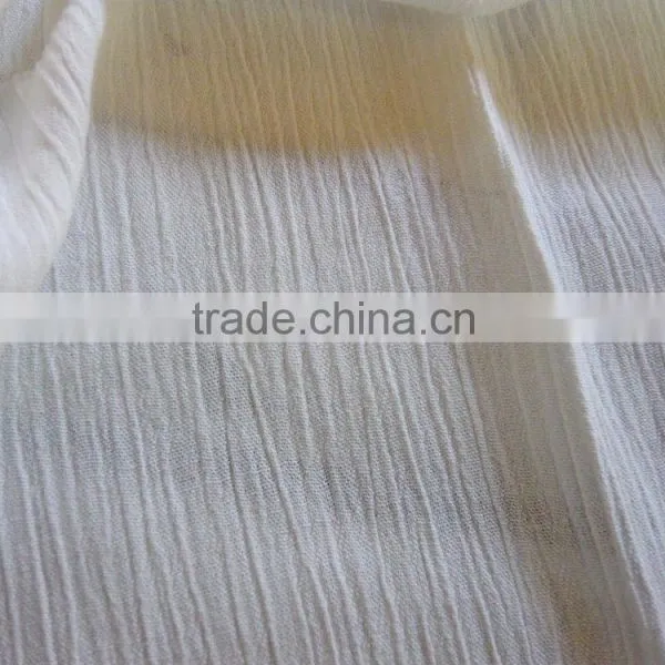 Oeko-tex Standard 100% Viscose Plain Crepe Fabric, Solid Crinkle Rayon Fabric in 135gsm photo-4