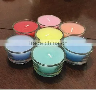 Colourful Flameless Scented Tealight Candle, Soy Wax photo-2
