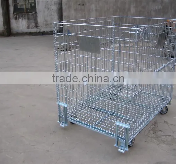 Wire Container Storage Cage Wire Mesh Container photo-5