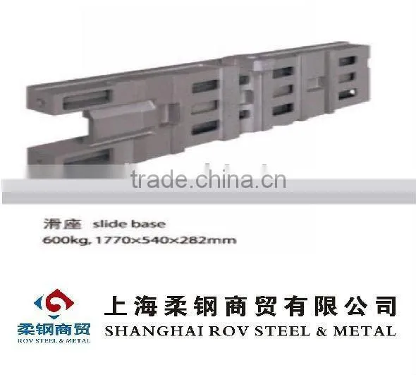 Slide Base Iron Casting
