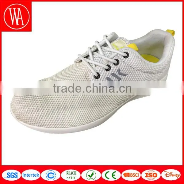 Ladies White Elegant Mesh Casual Shoes photo-2