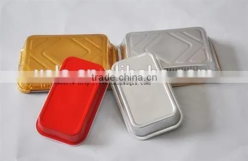 8011 Colored Lacquered Aluminum Foil for Airline Lunch Box photo-2