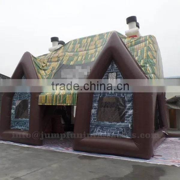 Inflatable Bar for Sale 8x6meter Inflatable Air Structure PUB House Rental Outdoor photo-3