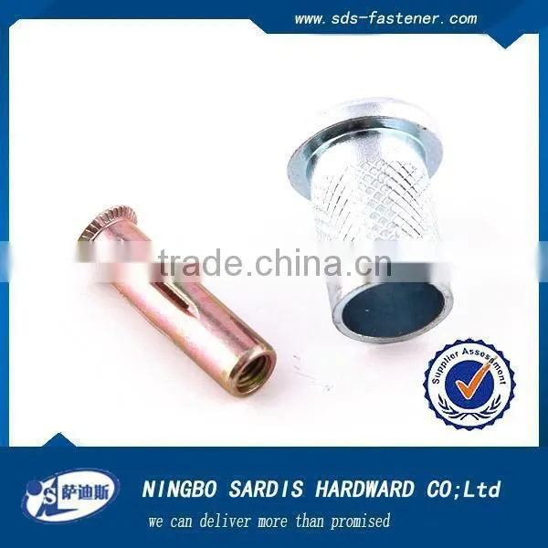 Flat Head Kunrled Insert Blind Rivet Nuts photo-5