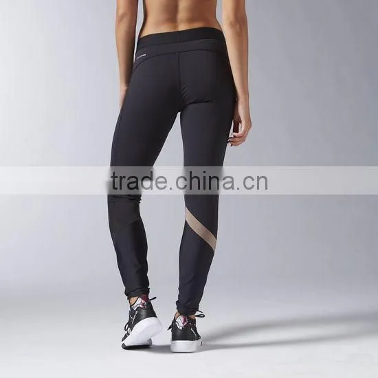 Nylon Spandex Seamless Made by 4 Needles and 6 Threads Womens High Waist Yoga Pants photo-2