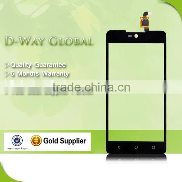 Best Quality Front Glass Digitizer Touch Panel For Wiko Rainbow Lite 4G Touch Screen Sensor Spare Parts