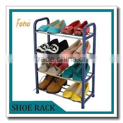4 Tire 12 Pairs Living Room Portable Wall Shoe Rack FH- SR00284 photo-3