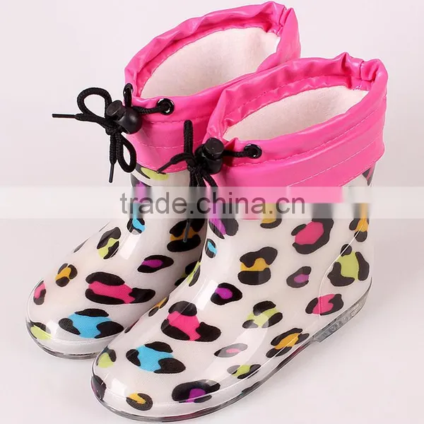 High Quality Mixed Color Child Rain Boot Kids Rain Boots photo-2