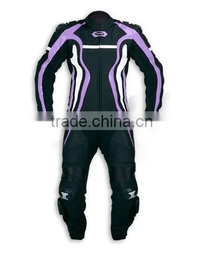 Ladies Motorbike Leather Suit Ladies Racing Leather Suit photo-4