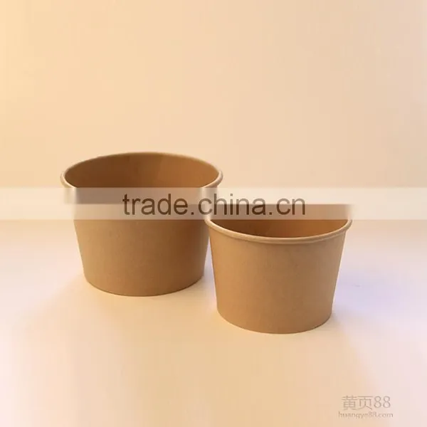 Eco Friendly Biodegradable Wheat Straw Disposable Hot Soup Salad Deep Paper Bowl photo-2