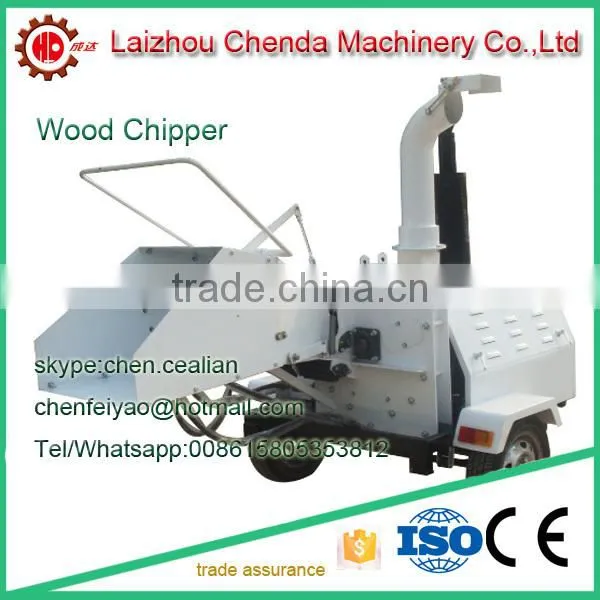 Factory Supply Wood Chipper Shredder Wood Chipping Machine With Hydraulic System photo-2