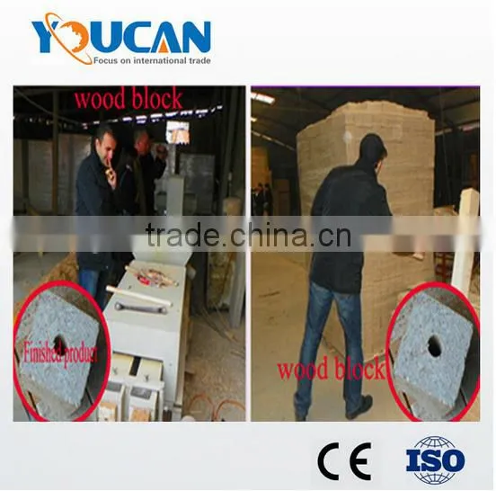 Wood Shaving Block Processing Machine/sawdust Block Making Machine photo-3
