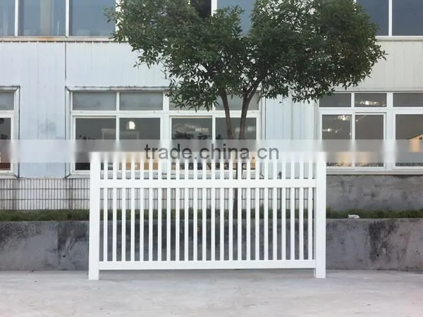 PVC/vinyl Garden Picket Fence/ASTM Standard High Quality Fence photo-2