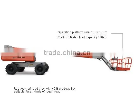 CE ISO Self-propelled Straight Arm Aerial Work Platform Jeakue JK01156 photo-2
