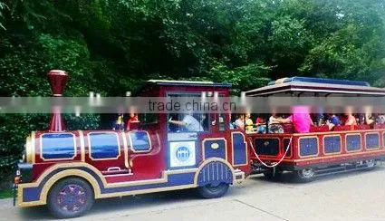 20 Seats Passenger Trailer,half-closed Wagon photo-4