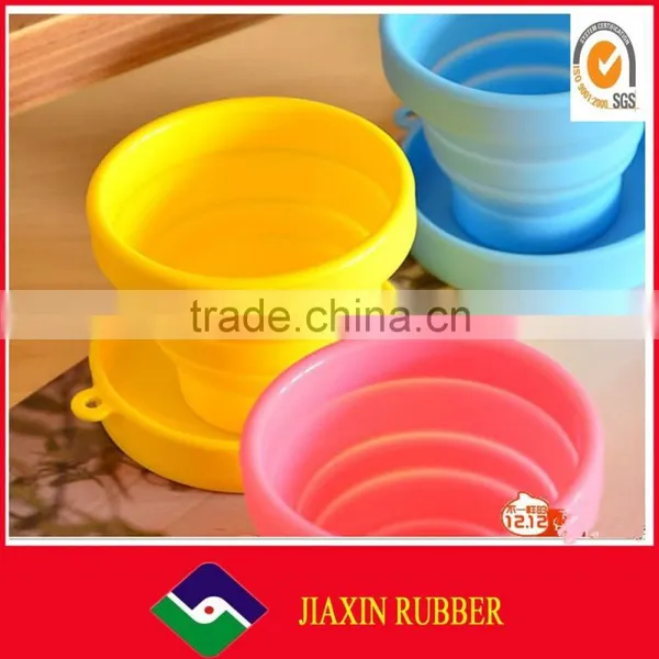 Promotional Portable Mini Drinking Silicone Folding Cup photo-5