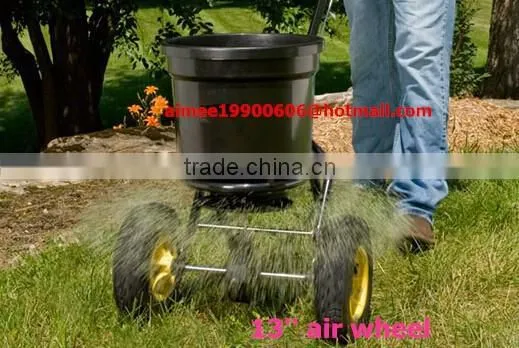 25L Economical Atv Salt and Farm Seed Spreader With Round PP Hopper photo-3