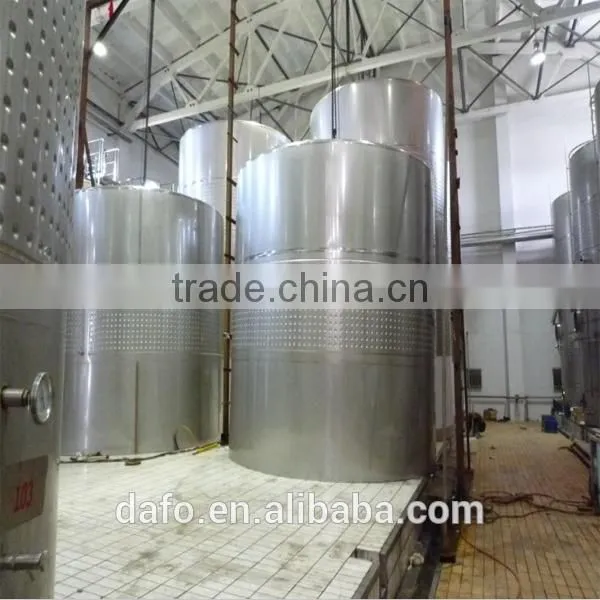 Stainless Steel 304 Dimple Jacket Wine Fermentation Tank/cooling Jacket Wine Tank photo-3