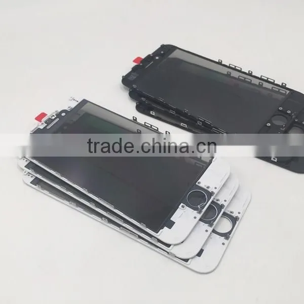 Glass Assembly 4 in 1 for Iphone 6 Glass Frame Oca Polarizer for Iphone Refurbish photo-2