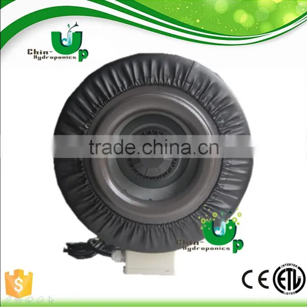 Greenhouse 6" Inline 440cfm Hydroponics Duct Tube Exhaust Fan With Leather Sheet photo-2