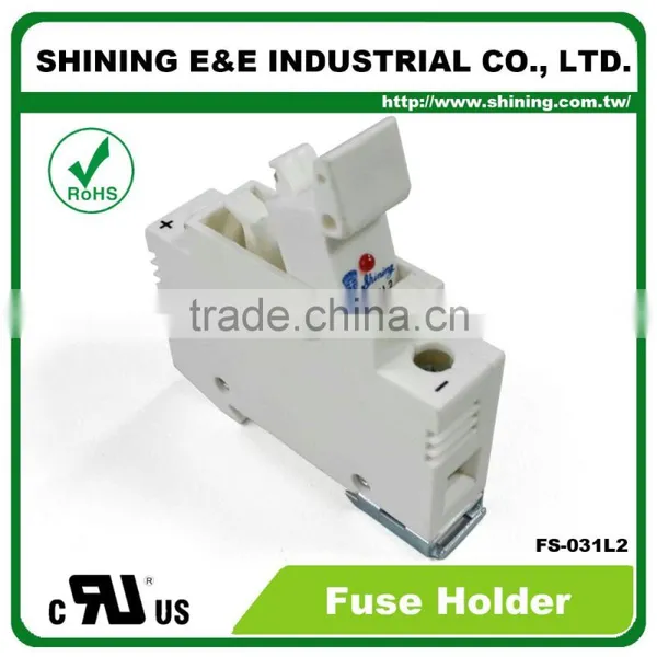 FS-031L2 UL Approved 380V DC AC 32A RT18-32 Cylinder Fuse Holder photo-2
