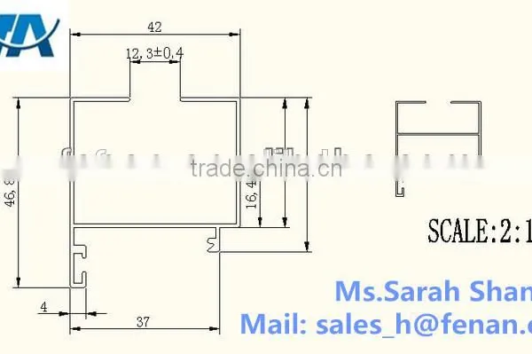 Aluminium Rolling Shutter Slats for Shutter Doors/shutter Profile/roller Shutters photo-2