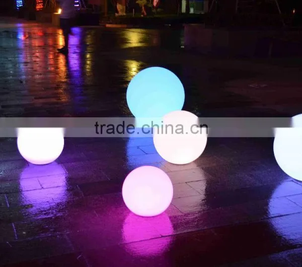 LED Garden Ball/ Rechargeable LED Ball Light/ LED Sphere Light photo-4