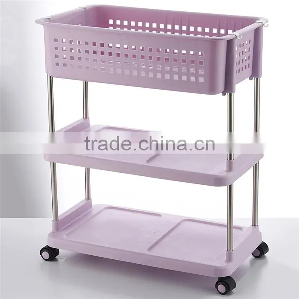 Household Storage 2 Tier Basket for Closet Office Garage Kitchen and Bathroom photo-4
