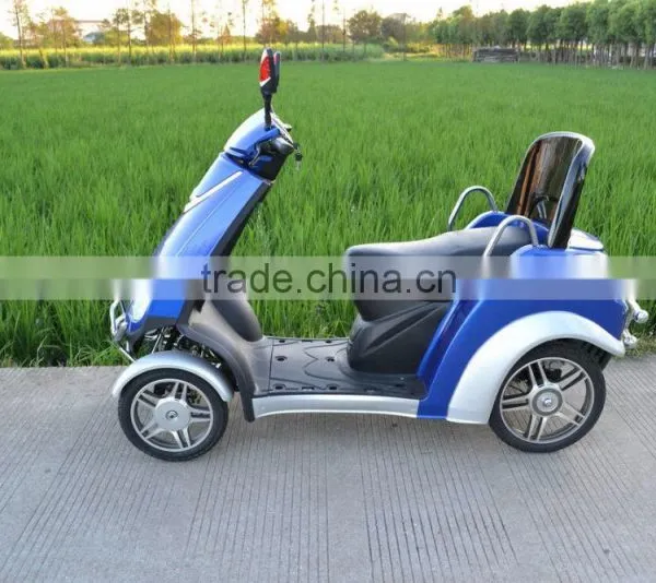Electric 4 Wheel Back-Driving 48v 500W Electric Mobility Scooter For Elders, Electric Pedal Motorbike, China Electric Scooter photo-3