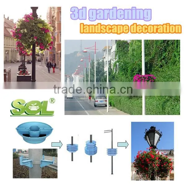 Vertical Garden Tray Garden Hydroponics Grow Lamp Planter Flower Garden photo-3