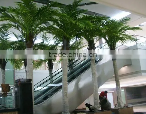 Home Garden Edging Decorative 5ft to 16ft Height Outdoor Artificial Green Plastic Palm Trees EDS06 0827 photo-4