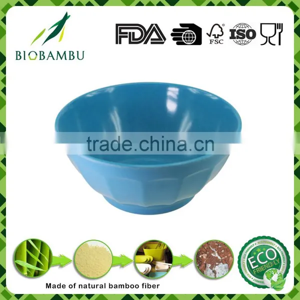 Biodegradable Quality Assurance Bamboo Fiber Round Dinnerware Bowl Sets photo-5