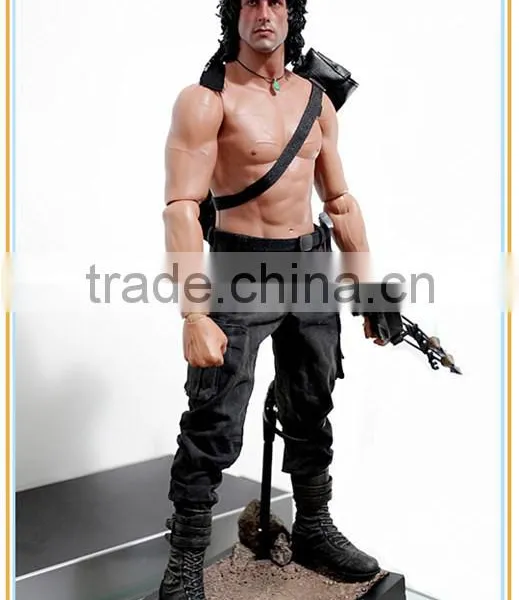 Wholesale 12'' Action Figure First Blood II Rambo Toy Model photo-2