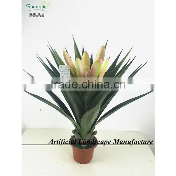 SAS201606 Cheap Artificial Green Plant,China Supplier Foliage Plant Bonsai photo-4