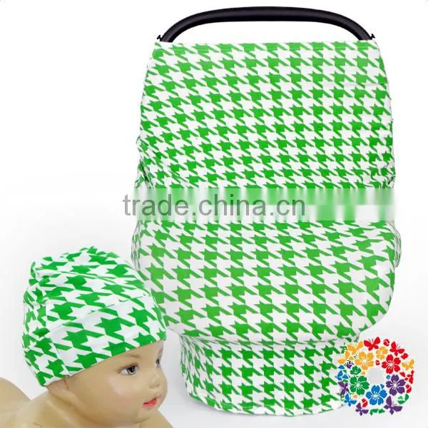 Infant and Toddler Multipurpose New Fox Print Baby Car Seat Cover Canopy photo-3