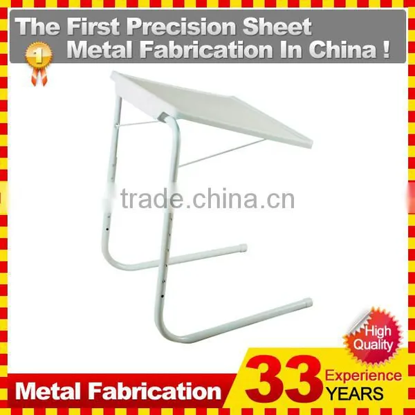 Portable, Multi Purpose, Foldable TV Dinner Table With 6 Height Adjustment & 3 Different Angles photo-2