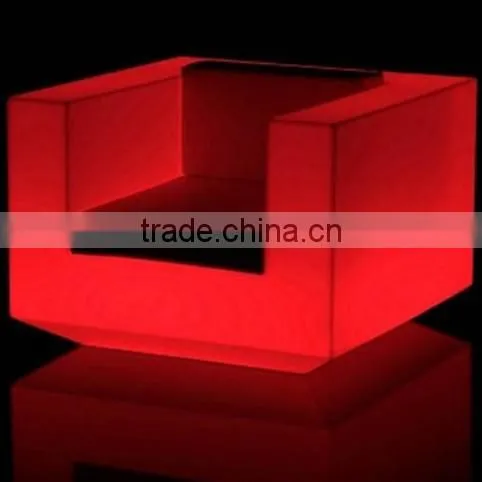 Hot Sales Colorful Illuminate Rechargeable Battery LED Sofa photo-6