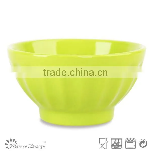 Ceramic Glazing Embossed Bowl Stoneware photo-3