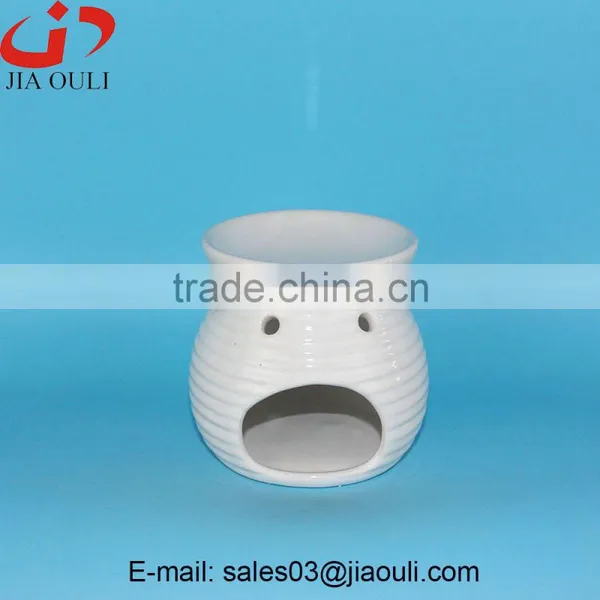 Wholesale Aroma Burner Black and White Ceramic Oil Warmers, Incense Holder photo-6