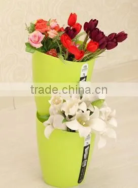 Plastic Stackable Storage Bucket/trash Can photo-2