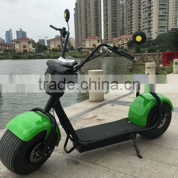 2016 Citycoco Electric Harley Style Adult Electric Scooter 2 Wheels Electric Motorcycle photo-4