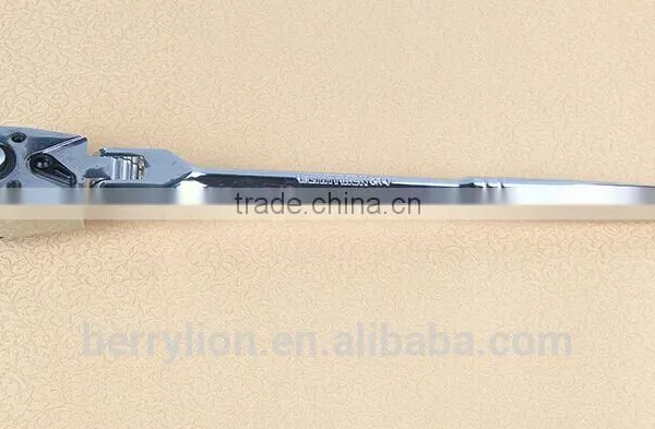 Berrylion Quality Spanner 1/4" Foldable Mirror Finished Ratchet Spanner photo-2