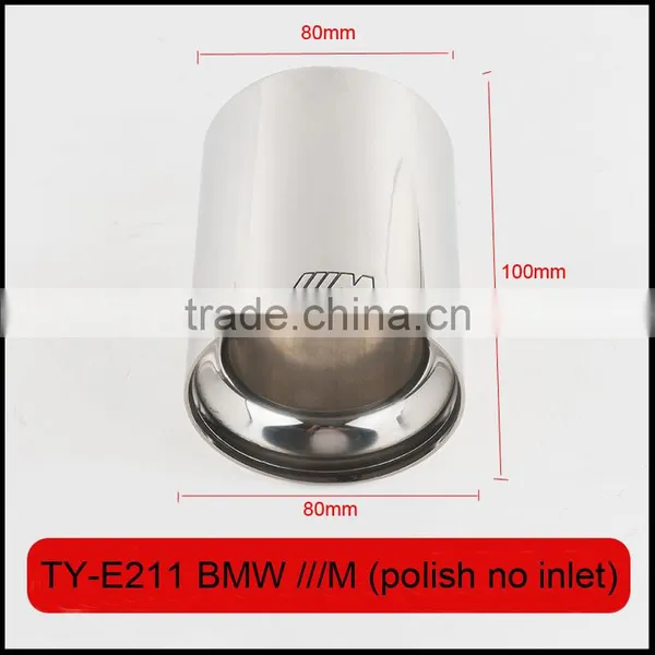 Auto Tuning Stainless Exhaust Tips Laser M Polish for Bmw photo-2