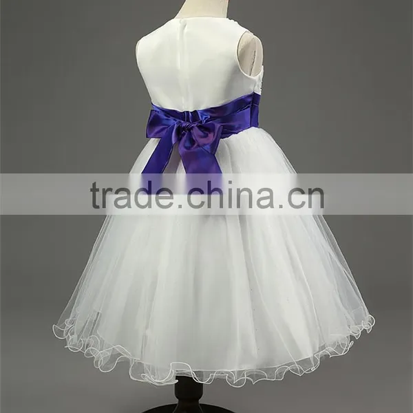 Children's Princess Dresses for Wedding Party Events Baby Girl Holy Communion Dress Bow Girls 1 Year Birthday Dress Ceremonies photo-6